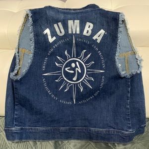 Zumba Jean jacket/vest